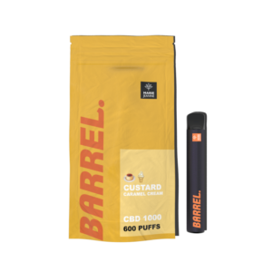 CUSTARD BARREL VAPORIZER – 600 PUFFS CBD